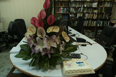 خبرنگاران مشغول کارند