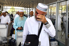 بازگشت اولین گروه حجاج تاجیکستانی از سفر حج