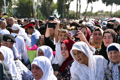 بازگشت اولین گروه حجاج تاجیکستانی از سفر حج