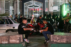 سیاه پوش شدن کوچه‌ها و خیابان‌ها در عزای امام حسین(ع)