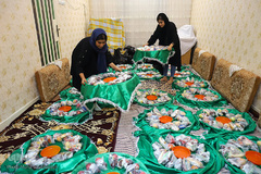 مراسم نمادین سینی حضرت قاسم(ع) در اهواز