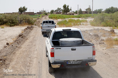 توزیع نذورات خیرین هم‌نمک در روستاها و مناطق فقیرنشین حاشیه شهر زهکلوت جازموریان