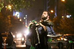 مراسم تعزیه خوانی در خانه هنرمندان تهران