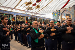 تاسوعا در امامزاده هارونیه شهر اصفهان⁩