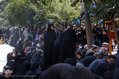 مراسم عزاداری تاسوعا حسینی در حرم مطهر رضوی