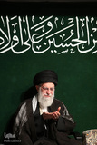 مراسم عزاداری شب عاشورای حسینی در حسینیه امام‌خمینی(ره)