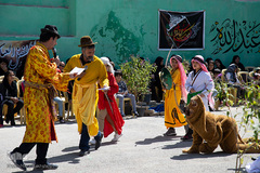عزاداری ظهر عاشورا در حسینیه سیاهبند