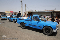 عزاداری ظهر عاشورا در منطقه محروم جازموریان