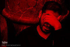 حرم مطهر امام حسین(ع) در شام غریبان