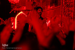 حرم مطهر امام حسین(ع) در شام غریبان