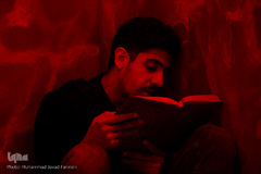 حرم مطهر امام حسین(ع) در شام غریبان