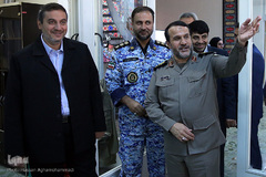 بازدید سردار بهمن کارگر، رئیس بنیاد حفظ آثار و نشر ارزش‌های دفاع مقدس از ایکنا