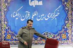 بازدید سردار بهمن کارگر، رئیس بنیاد حفظ آثار و نشر ارزش‌های دفاع مقدس از ایکنا