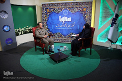 بازدید سردار بهمن کارگر، رئیس بنیاد حفظ آثار و نشر ارزش‌های دفاع مقدس از ایکنا