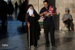حرم علی‌ابن‌موسی ارضا(ع)، میعادگاه جاماندگان اربعین