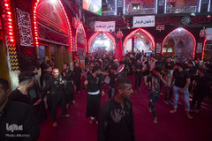 حرکت دسته‌های عزاداری به سمت حرمین شهدای کربلا