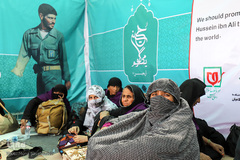 خروج اتباع خارجی از مرز بین‌المللی شلمچه