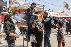 وضعیت تردد در پایانه مرزی شلمچه