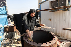 خدمات‌رسانی زنان در مرزهای خوزستان