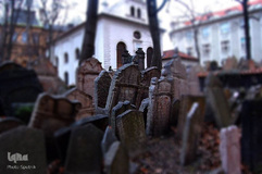 گورستان قدیمی یهودیان در پراگ
