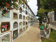 قبرستان اصلی شهر سوکر در بولیوی
