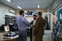 بازدید حجت الاسلام والمسلمین سیدمسعود میریان، مدیر مرکز قرآن کریم آستان قدس رضوی از تحریریه ایکنا