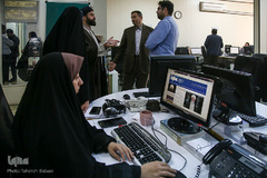 بازدید حجت الاسلام والمسلمین سیدمسعود میریان، مدیر مرکز قرآن کریم آستان قدس رضوی از تحریریه ایکنا