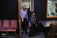  بازدید اشرف بروجردی، رئیس سازمان اسناد و کتابخانه ملی ایران از تحریریه ایکنا