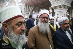 تجدید میثاق مهمانان سی و سومین کنفراس وحدت اسلامی با آرمان های امام