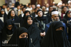 تجدید میثاق مهمانان سی و سومین کنفراس وحدت اسلامی با آرمان های امام