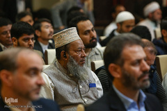 تجدید میثاق مهمانان سی و سومین کنفراس وحدت اسلامی با آرمان های امام