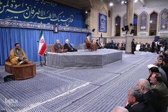 دیدار میهمانان کنفرانس بین‌المللی وحدت‌اسلامى‌ با رهبر انقلاب