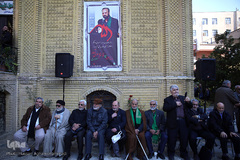 مراسم تشییع پیکر مرحوم «موسوی قهار» مداح و مناجات خوان پیشکسوت