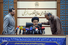 نشست خبری دبیر شورای عالی انقلاب فرهنگی