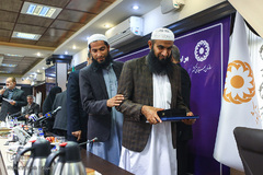 مراسم تجلیل از نخبگان قرآنی معلول و نابینای حائز رتبه در مسابقات بین‌المللی قرآن