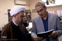 بازدید حجت الاسلام والمسلمین محمدحسین مختاری، رییس دانشگاه مذاهب اسلامی از ایکنا