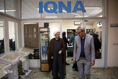 بازدید حجت الاسلام والمسلمین محمدحسین مختاری، رییس دانشگاه مذاهب اسلامی از ایکنا