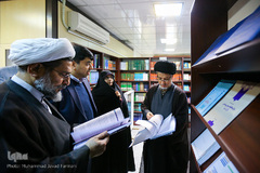 بازدید دبیر شورای عالی انقلاب فرهنگی