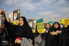 سوگواری شهادت سپهبد حاج قاسم سلیمانی در سراسر ایران