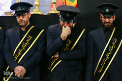 مراسم بزرگداشت شهادت سردار سلیمانی در حرم حضرت معصومه(س)