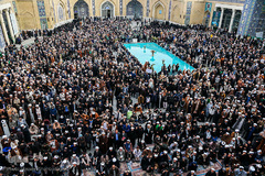 تجمع حوزویان و علما در پی شهادت سردار قاسم سلیمانی