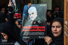 اصفهان در سوگ سردار عالی مقام،  شهید حاج قاسم سلیمانی