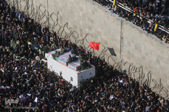 تشییع میلیونی سردار سپاه اسلام سپهبد شهید حاج قاسم سلیمانی