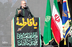 راهپيمايي سوگواران سردار دل‌ها در شيراز