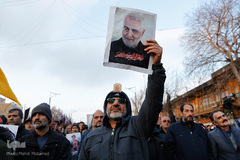 اجتماع من سلیمانی هستم مردم شهیدپرور قزوین