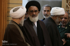 مراسم بزرگداشت شهدای مقاومت در حرم حضرت فاطمه معصومه(س)