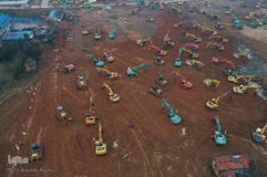 ساخت بیمارستان ۱۰۰۰ تختخوابی در ۱۰ روز