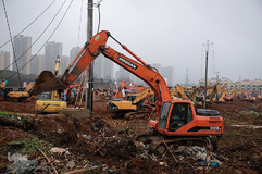 ساخت بیمارستان ۱۰۰۰ تختخوابی در ۱۰ روز