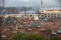 ساخت بیمارستان ۱۰۰۰ تختخوابی در ۱۰ روز