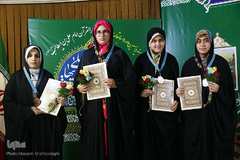 اختتامیه سیزدهمین دوره مسابقات دارالقرآن امام علی(ع) در بخش خواهران